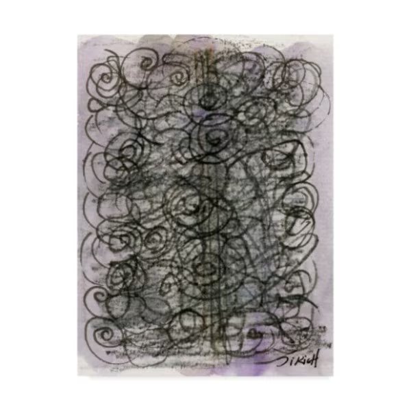 Anthony Sikich 'The Busy Mind' Canvas Art, 35x47, Trademark Fine Art, Mfr#: MA00931-C3547GG